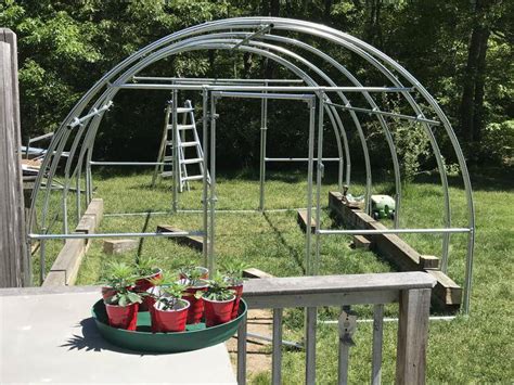 metal conduit hoop house|building a hoop house.